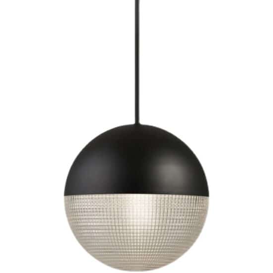 Ragnola Round Grid Glass Cover Pendant Lamp