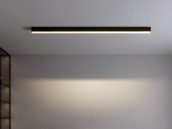 Reetahnna Slim Rectangular Linear Ceiling Lamp
