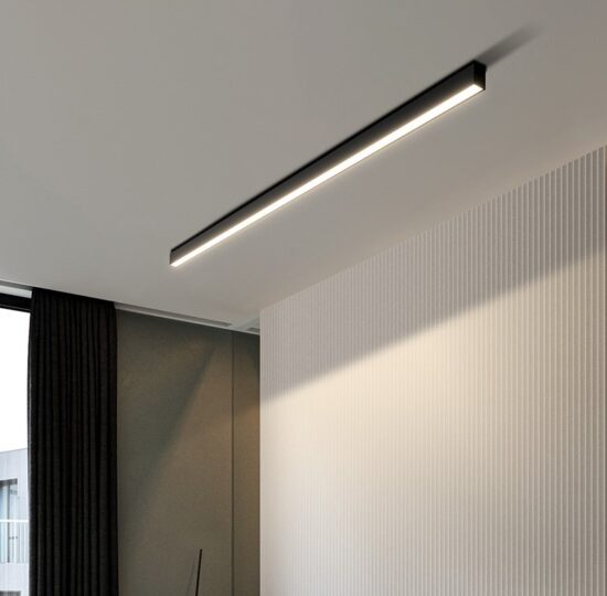 Reetahnna Slim Rectangular Linear Ceiling Lamp