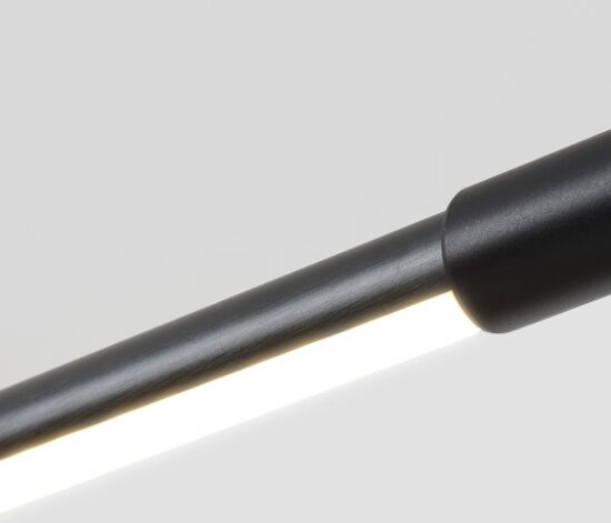 Reondar Slim Sleek Tube Linear Pendant Lamp