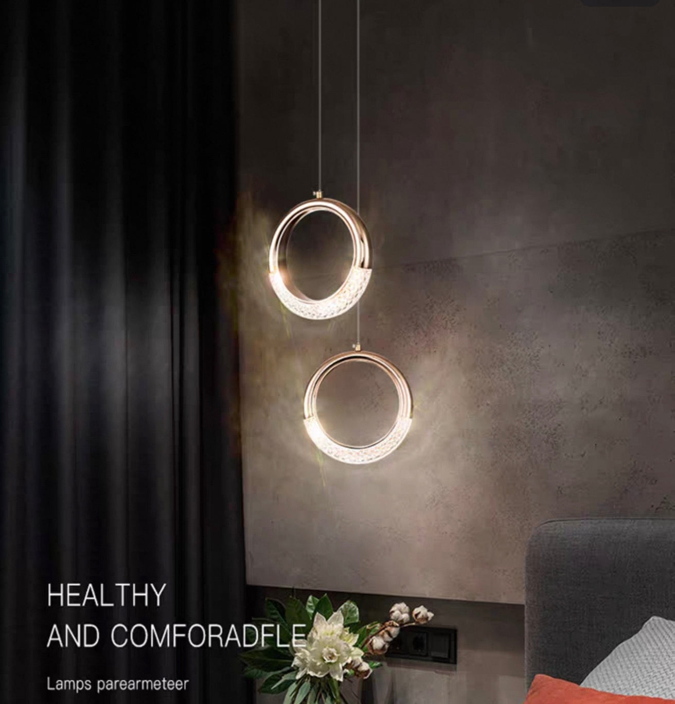 Crystal round light
