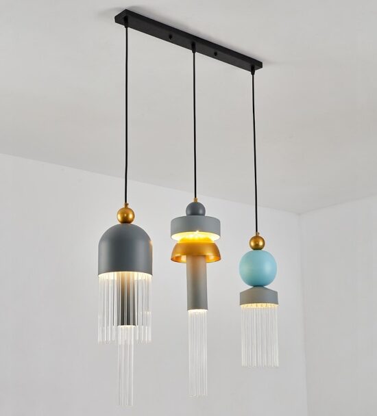 Sigrida Modern Scandinavian Geometric Shades Pendant Light