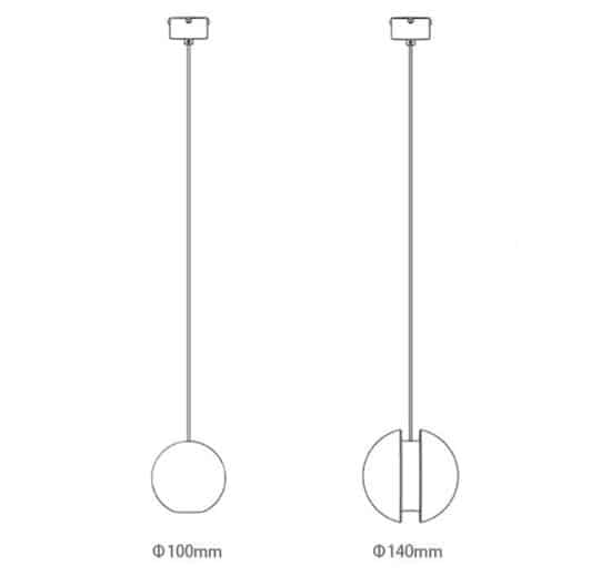 Waydell Modern Industrial Cement Planets Pendant Light