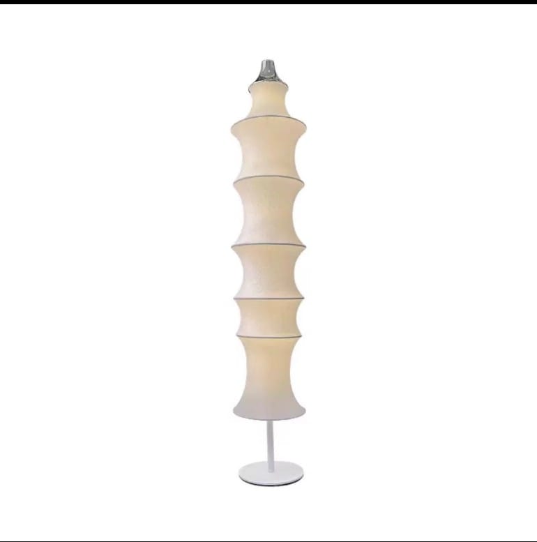Nordic Minimalist Fabric Wabi Sabi Led Floor lamp