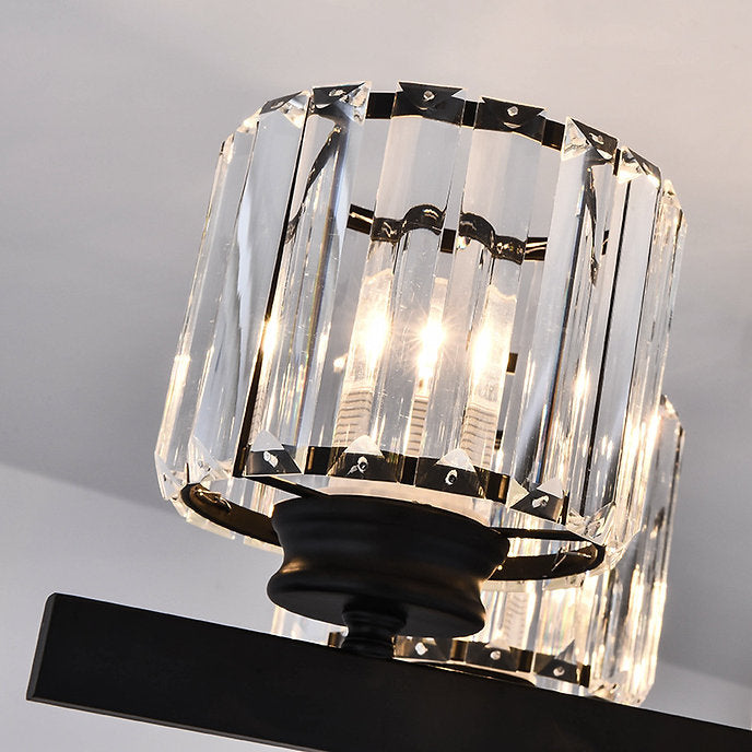 LED Simple Luxury Crystal Glass Modern Wall Light