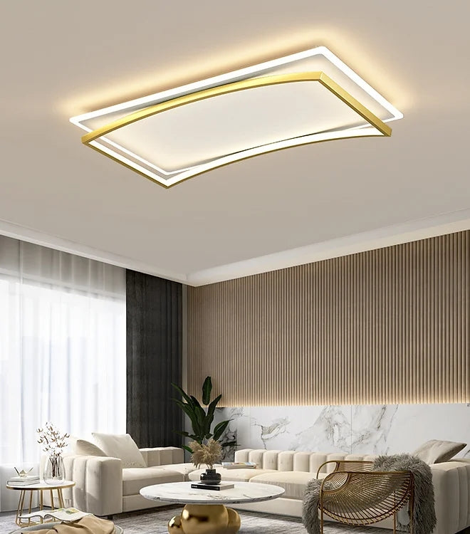 LED Minimalism Square Rectangle Ceiling Light