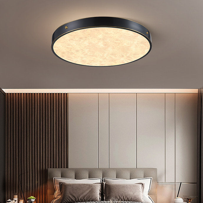 LED Marble & Brass Modern Simple Ceiling Light