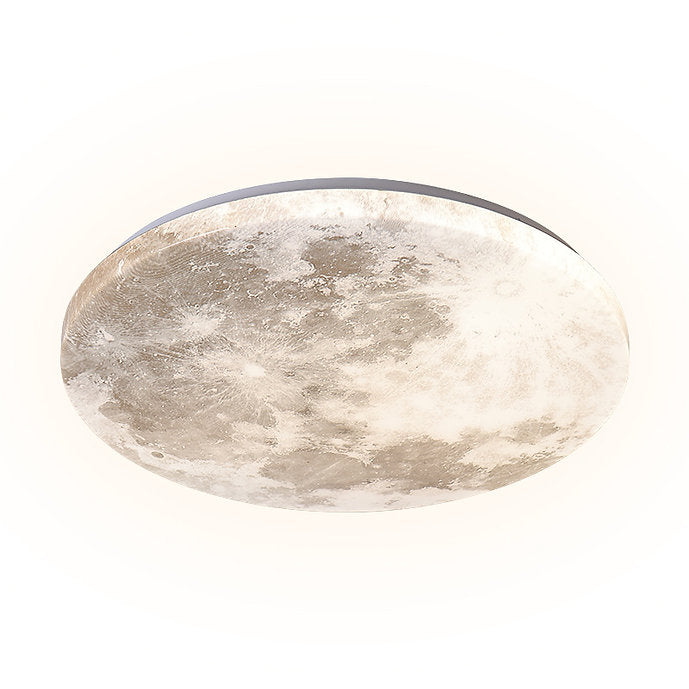 LED Moon Surface Design Creative Ceiling Light