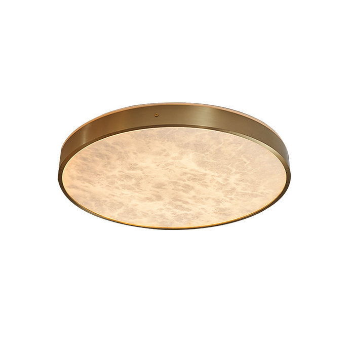 Led Marble LED Marble & Brass Modern Simple Ceiling Light – Lightingshop