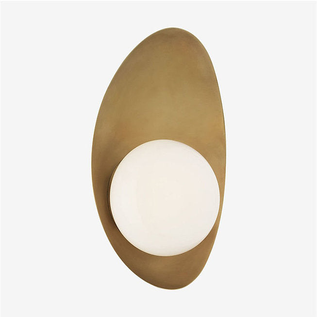 LED Brass Color Modern Simple Wall Light