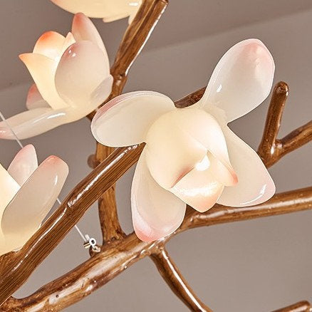 LED Lotus & Branches Design Modern Pendant Light