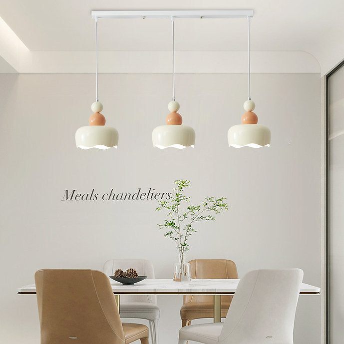 LED Modern Decorative Simple Macaroon Color Pendant Light