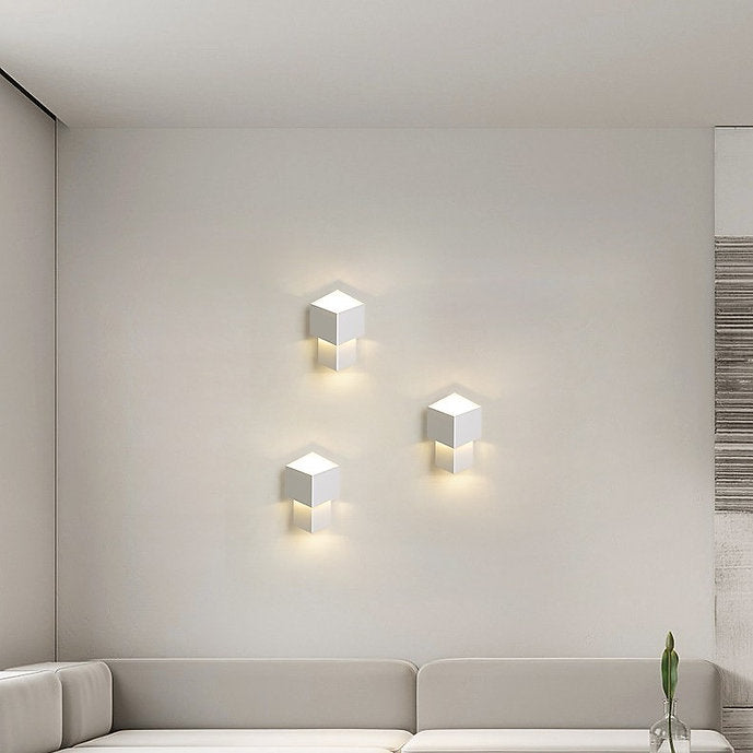 LED Simple Modern Cubic Design Wall Light