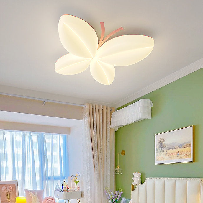 LED Modern PE Butterfly Design Children Ceiling Light