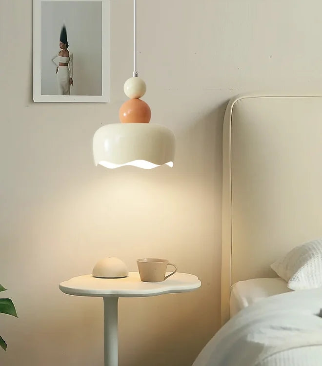 LED Modern Decorative Simple Macaroon Color Pendant Light