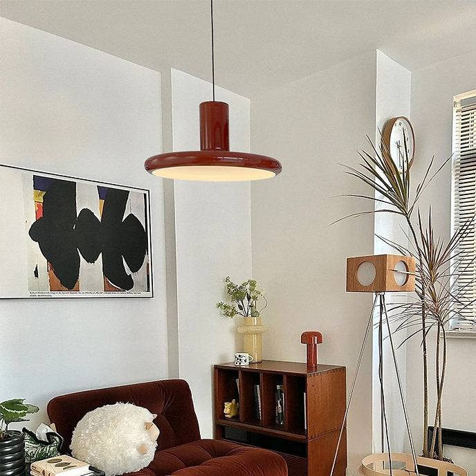 LED Modern Simple Red Pendant Light