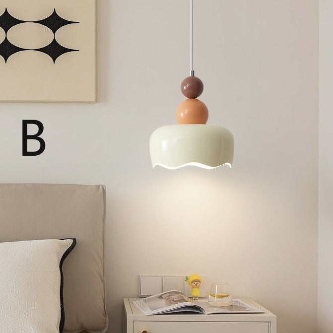 LED Modern Decorative Simple Macaroon Color Pendant Light