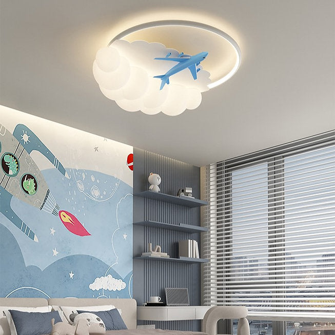Led Background Child LED Cloud & Plane Children Ceiling Light – Lightingshop