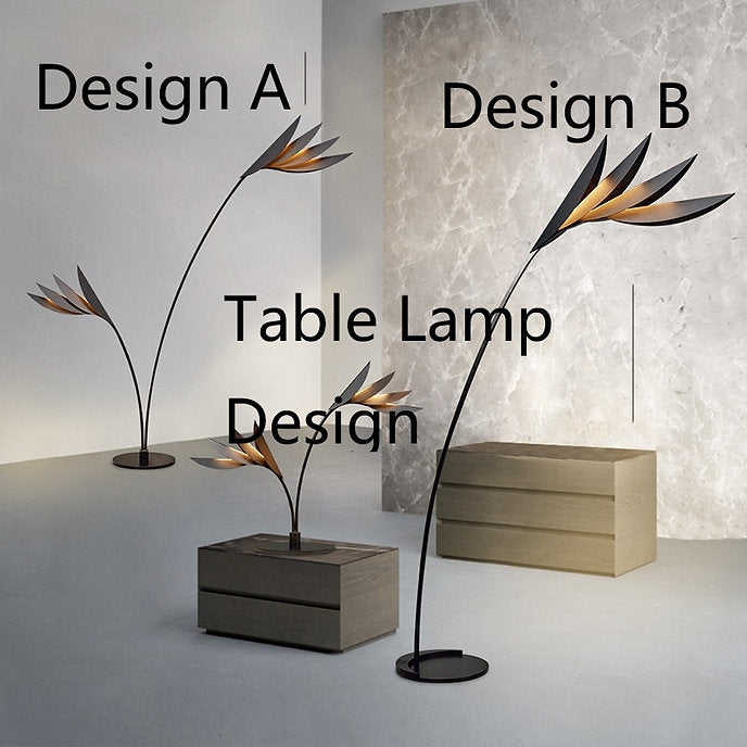 LED Modern Leaves Design Table/Floor Lamp