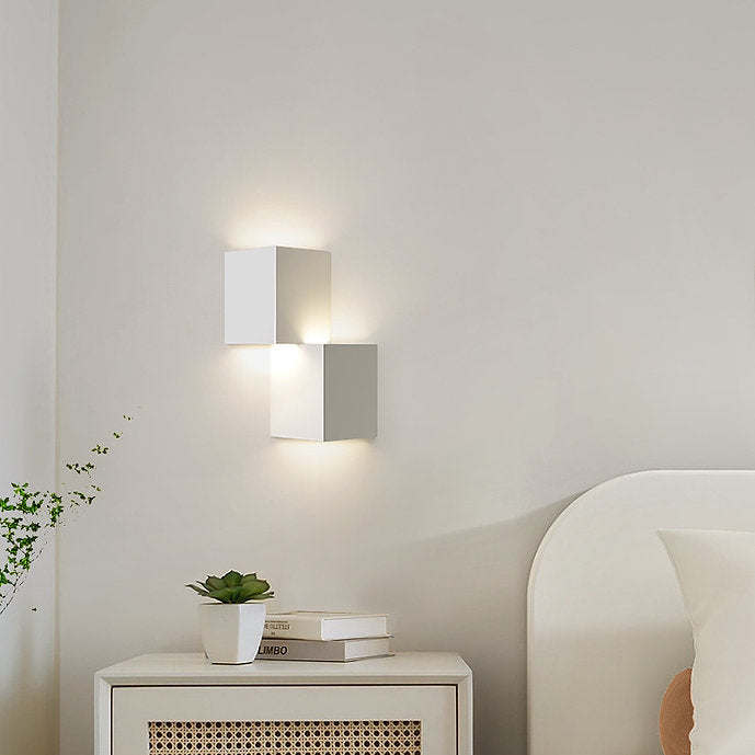 LED Simple Modern Cubic Design Wall Light
