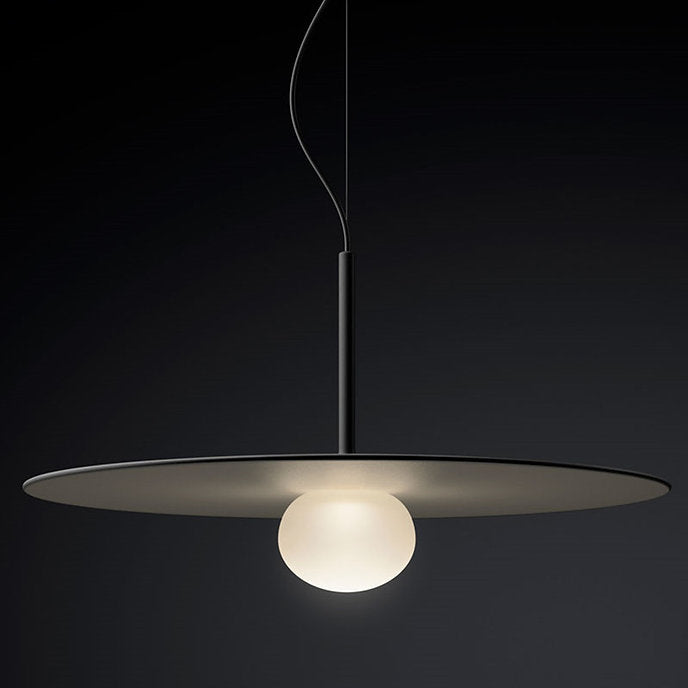 LED Spanish Style Modern Metal & Glass Pendant Light