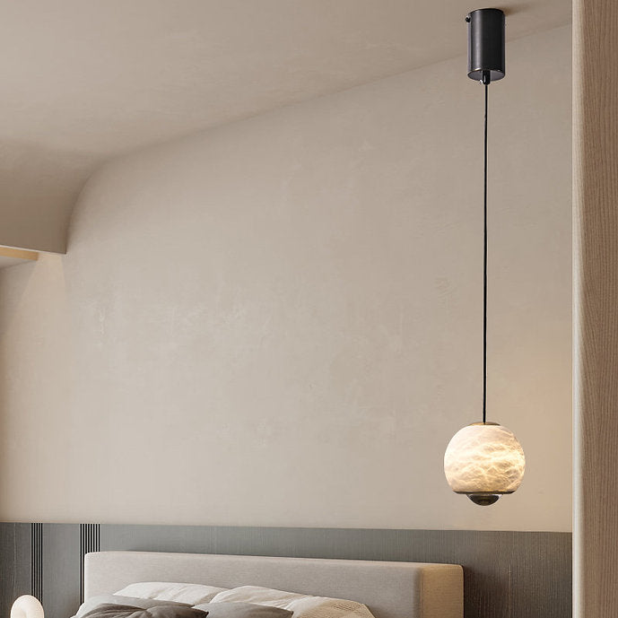 LED Spanish Style Modern Simple Marble Pendant Light