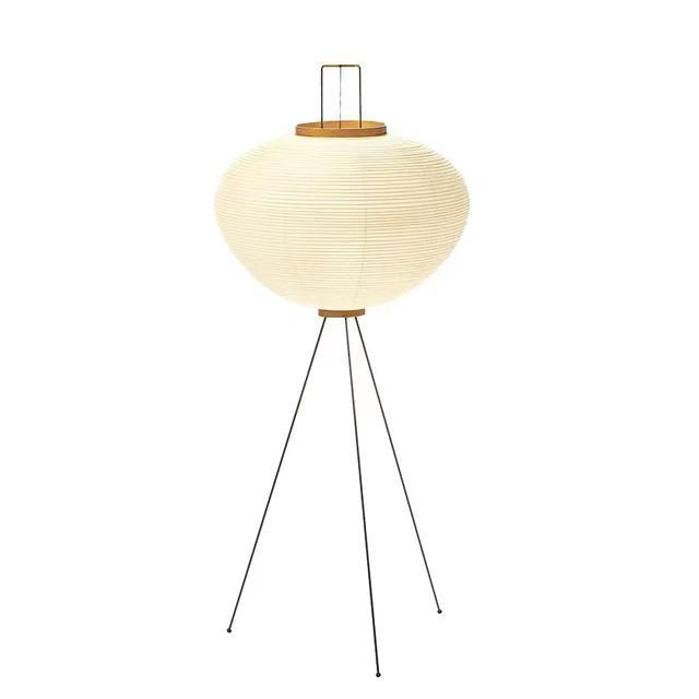 LED Japanese Style Simple Modern Fiber Floor Lamp