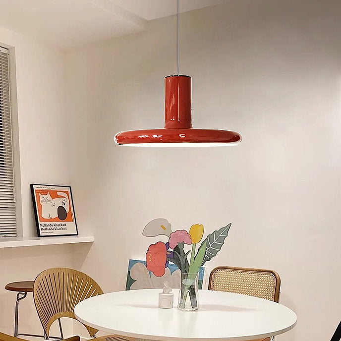 LED Modern Simple Red Pendant Light