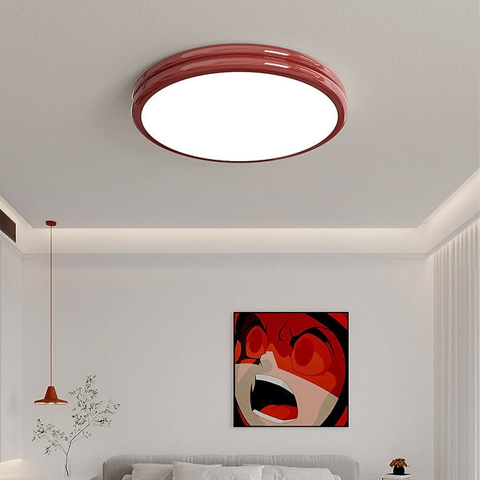 LED Simple Modern Cookie Design Multi-color Ceiling Light