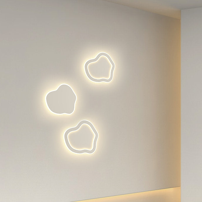 LED Simple Modern Flower & Cloud Design Wall Light