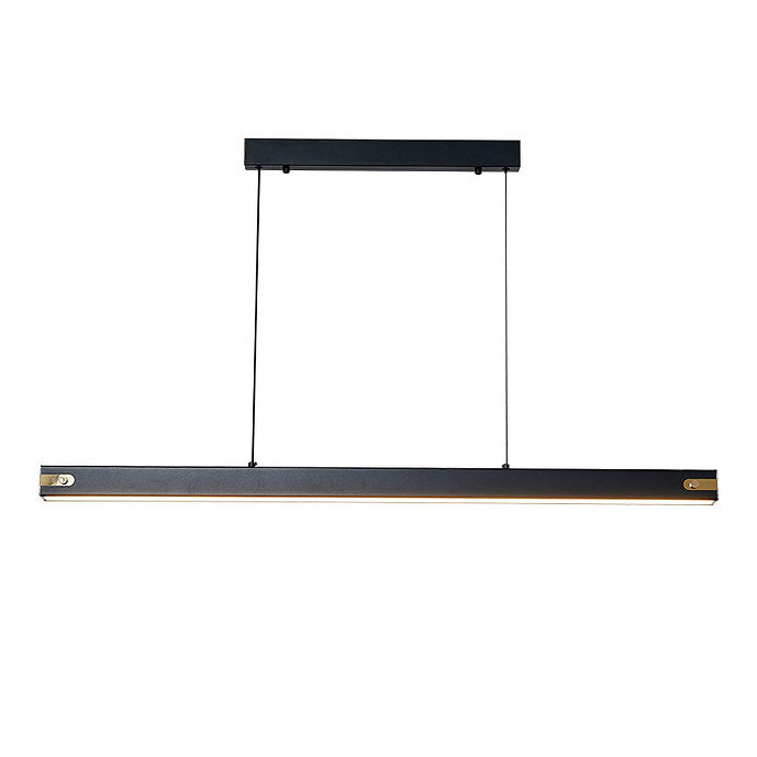 LED Simple Linear Office Pendant Light