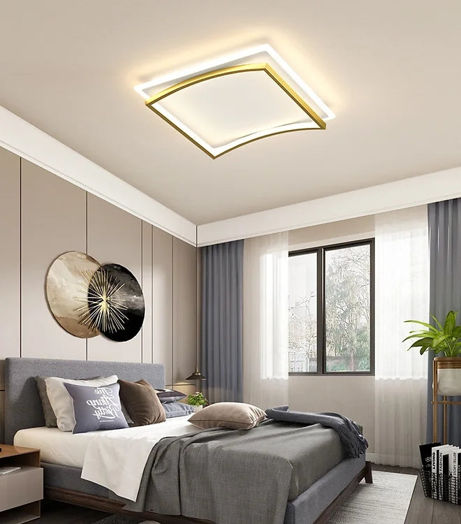 LED Minimalism Square Rectangle Ceiling Light