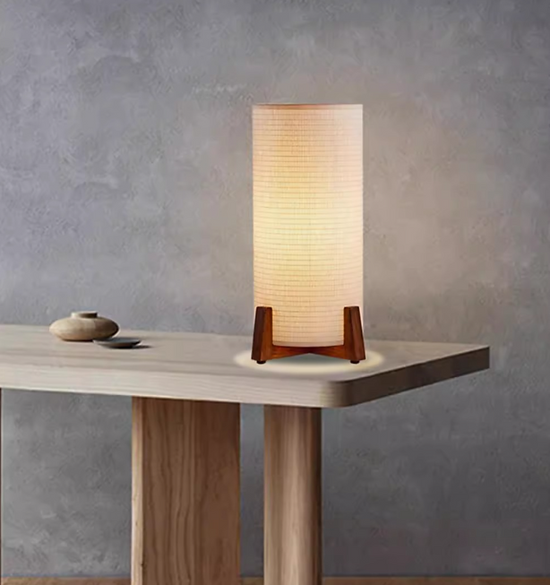 LED Zen Type Cloth Floor Lamp Table Lamp