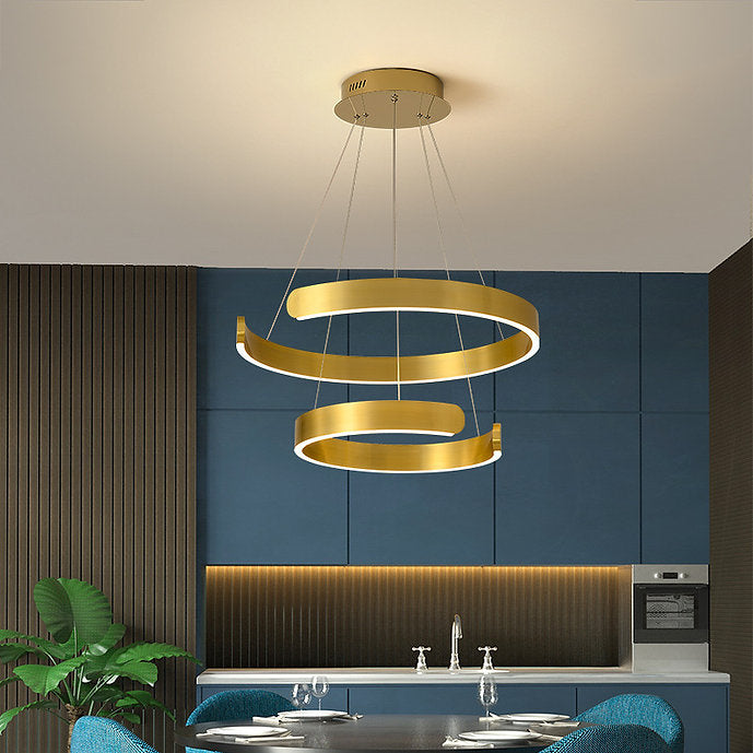 LED Multi-layer Modern Decorative Round Pendant Light