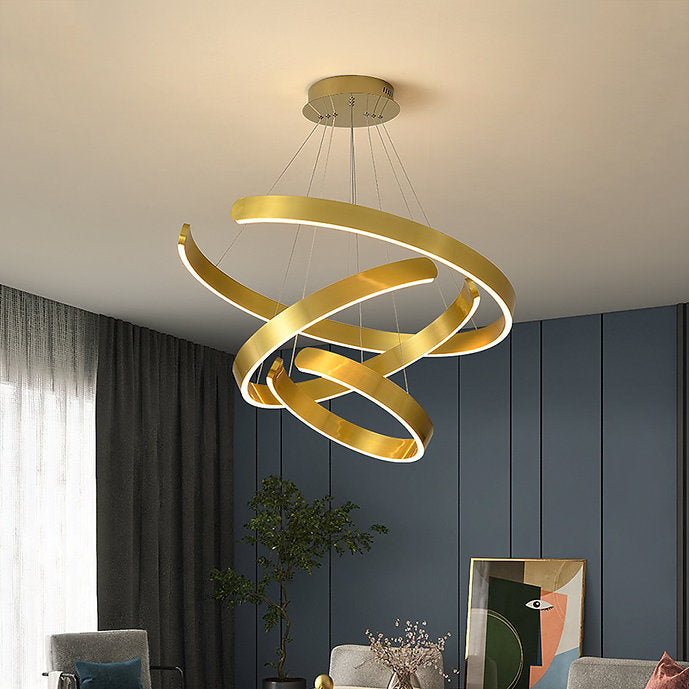 LED Multi-layer Modern Decorative Round Pendant Light
