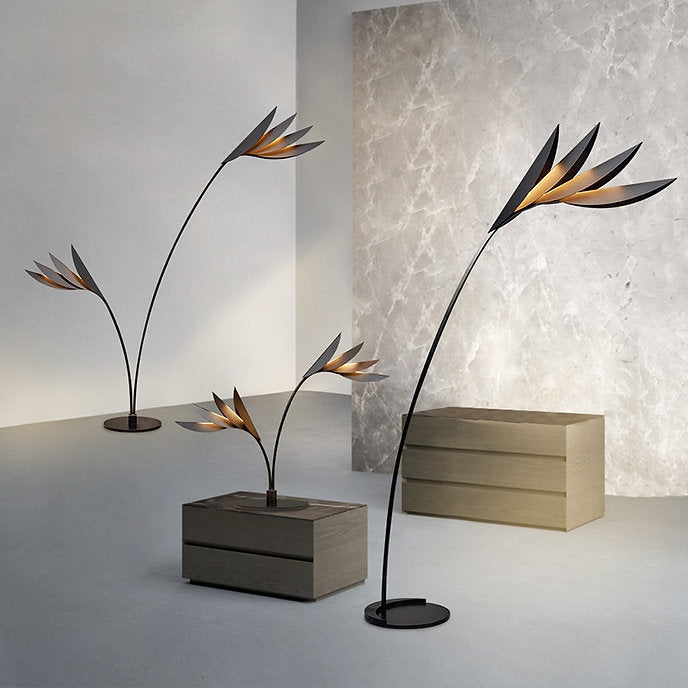 LED Modern Leaves Design Table/Floor Lamp