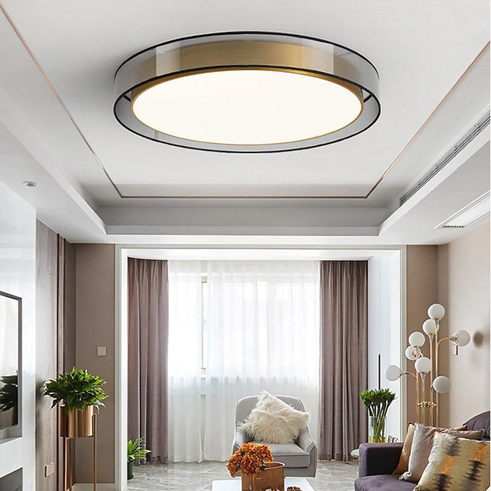 LED Full Brass Body Decorative Modern Ceiling Light