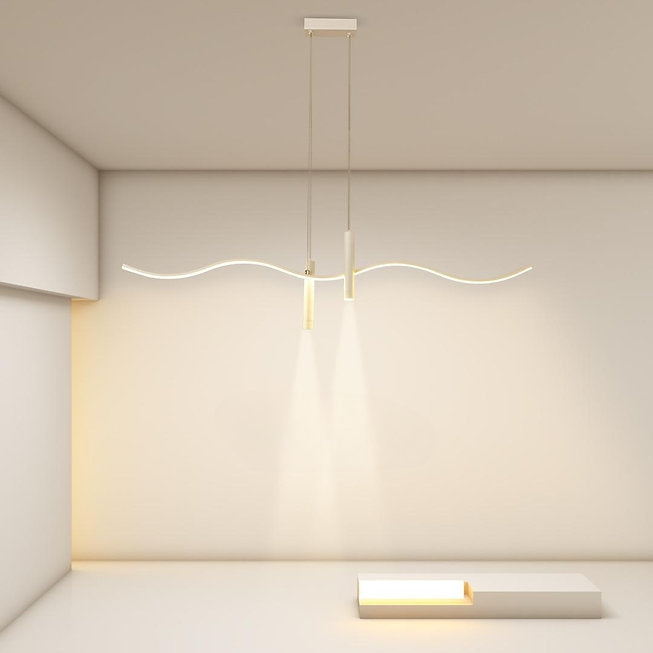 LED Modern Simple Silicon & Metal Pendant Light