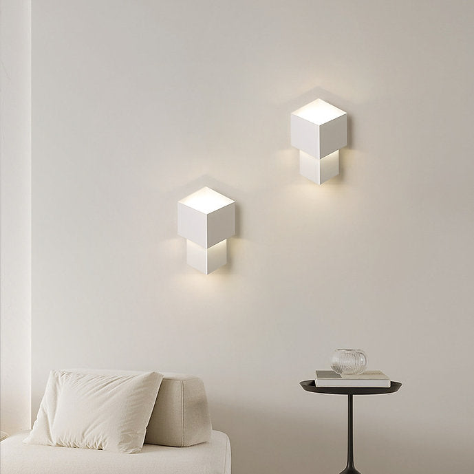 LED Simple Modern Cubic Design Wall Light