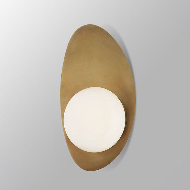 LED Brass Color Modern Simple Wall Light