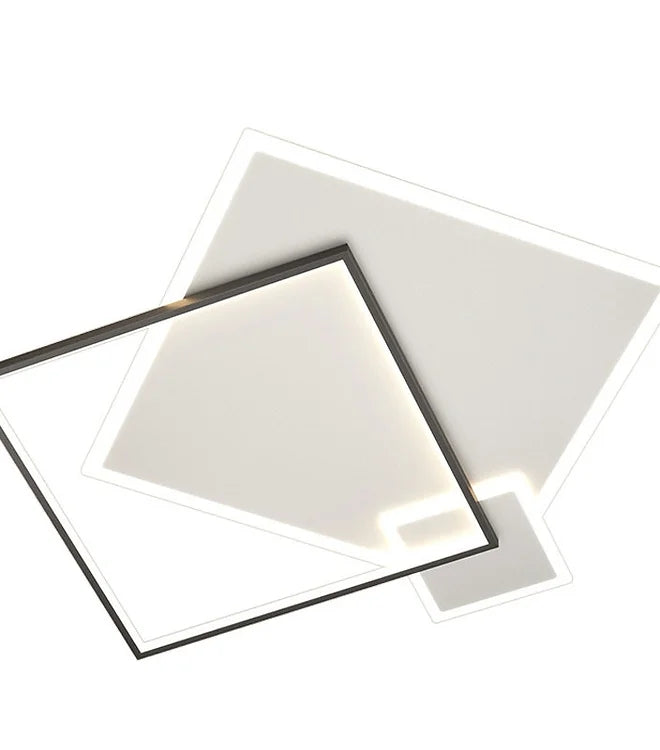 LED Geometry Square Ceiling Light