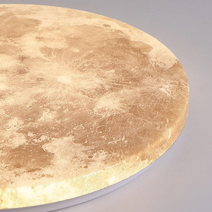 LED Moon Surface Design Creative Ceiling Light