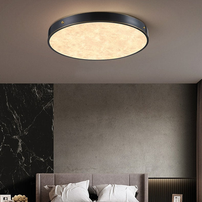 LED Marble & Brass Modern Simple Ceiling Light