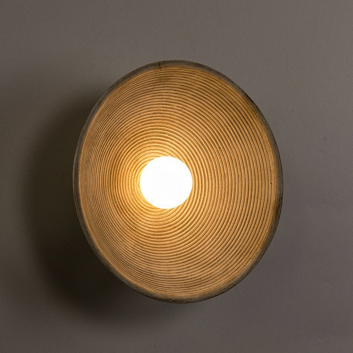 LED Vintage/Pure White Modern Disc Design Wall Light
