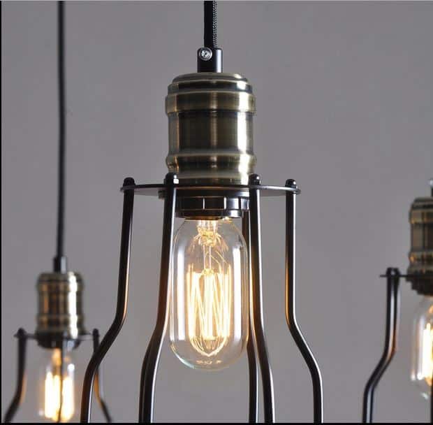 Ebba Hanging Cage Creative Lamp