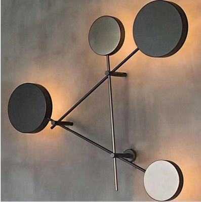 Nordic living room triangle wall lamp