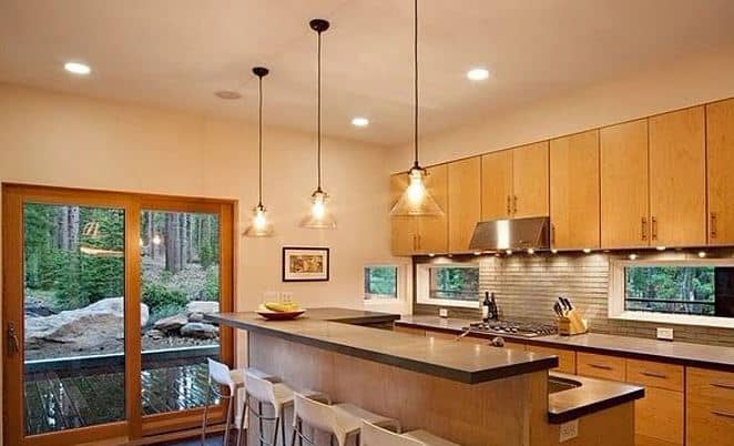 Heidi Transparent Glass Funnel Lamp