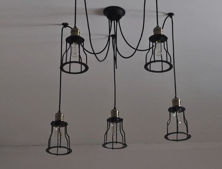 Ebba Hanging Cage Creative Lamp