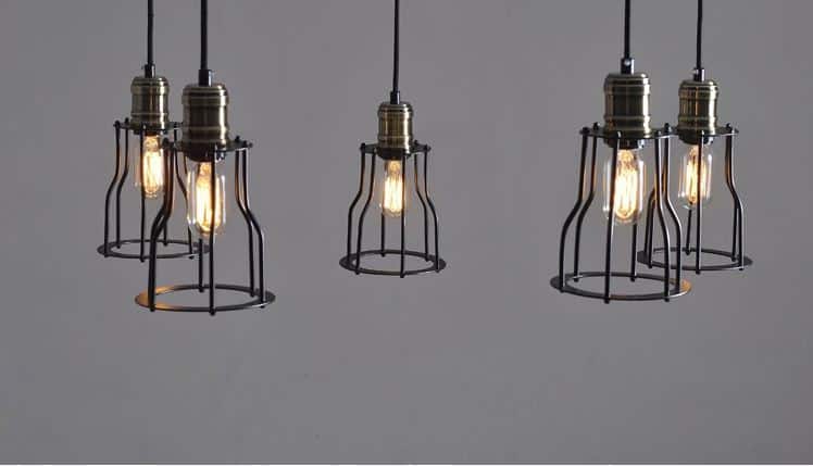 Ebba Hanging Cage Creative Lamp