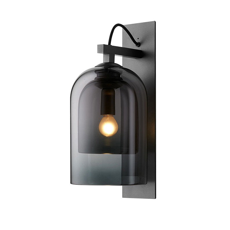 LED North European Modern Glass Cage Decorative Wall Light